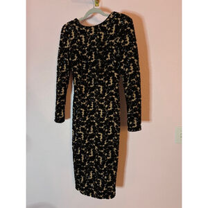 Women's Dress the Population Black Sequin Dress Size S